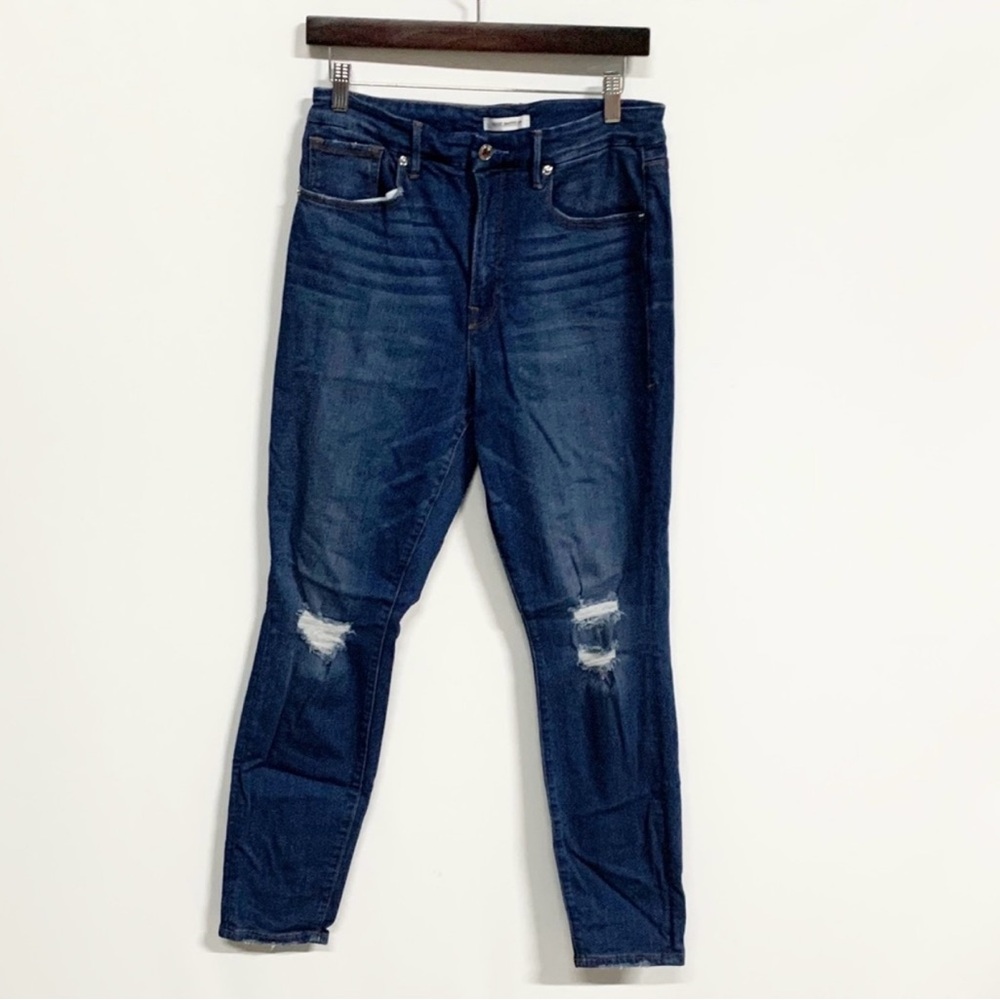 Good American | Good Waist Distressed Skinny Jean
